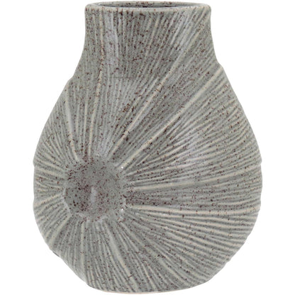 Vaso Decorativo Cerâmica Marfim Home&Co Prune 24x19x11cm