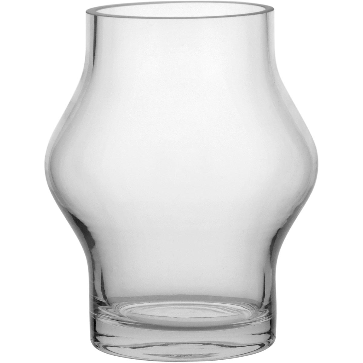 Vaso Vidro 18x15x15cm Transparente