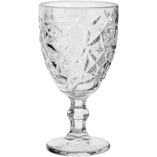 Conjunto 6 Taças Água Ally Vidro 300ml Transparente 17x9x9cm