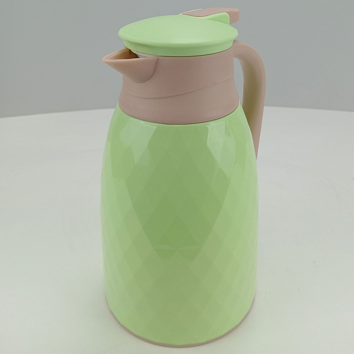 Garrafa Térmica Khenze Ampola 1L Verde Plástico 25x14cm