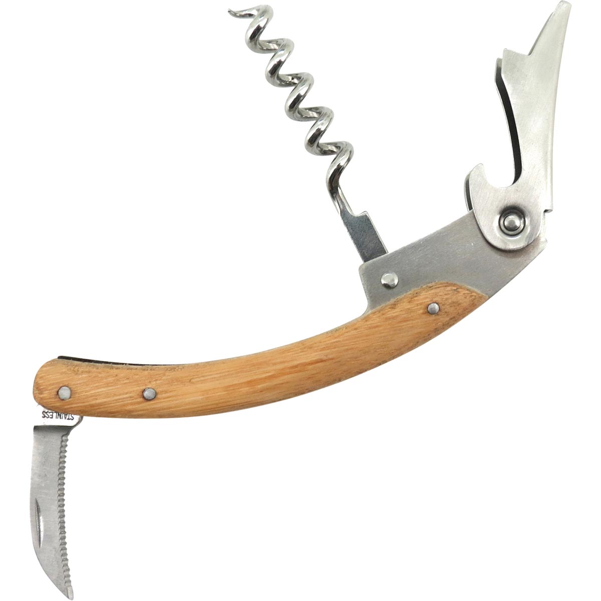 Jogo de Bar Completo Bambu com Shaker e Utensílios para Drinks