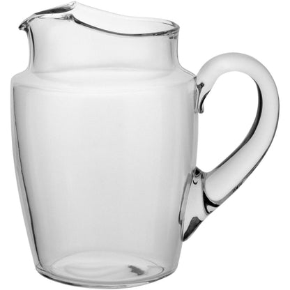 Jarra de Vidro Orinoco Transparente 1,1L 17x17x11cm Bico Antiderrame