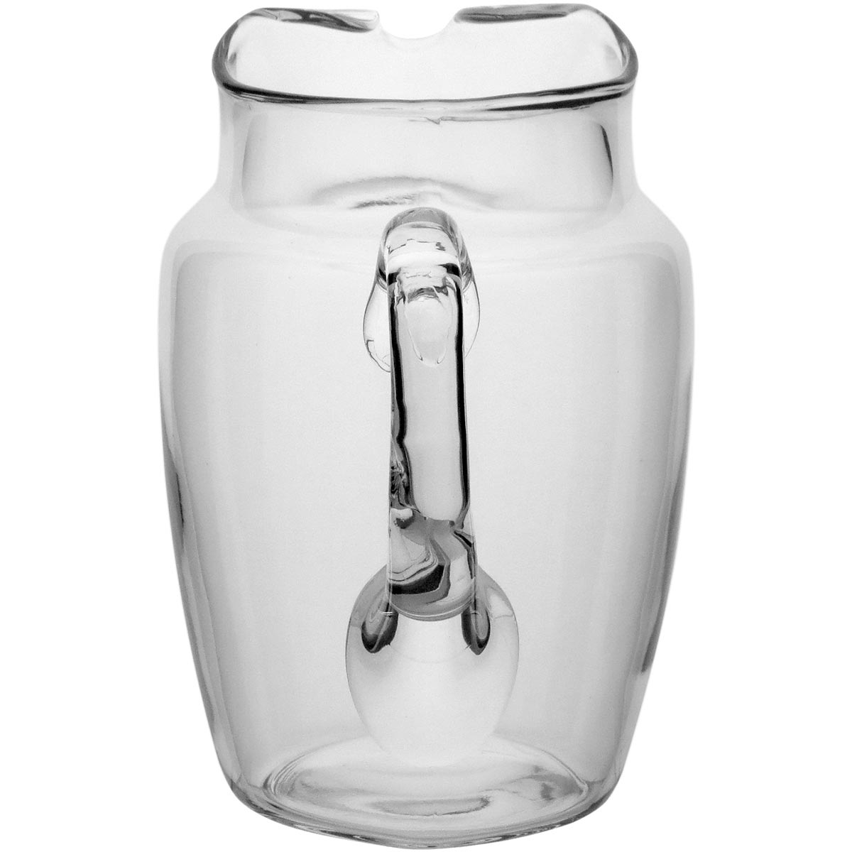 Jarra de Vidro Orinoco Transparente 1,1L 17x17x11cm Bico Antiderrame