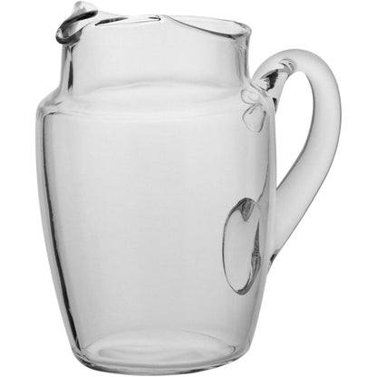 Jarra de Vidro Orinoco Transparente 1,1L 17x17x11cm Bico Antiderrame