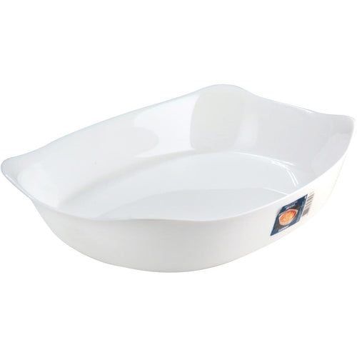 Assadeira de Vidro Temperado Luminarc Smart Cuisine 2,7L 6x34cm Branco