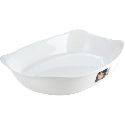 Assadeira de Vidro Temperado Luminarc Smart Cuisine 2,7L 6x34cm Branco