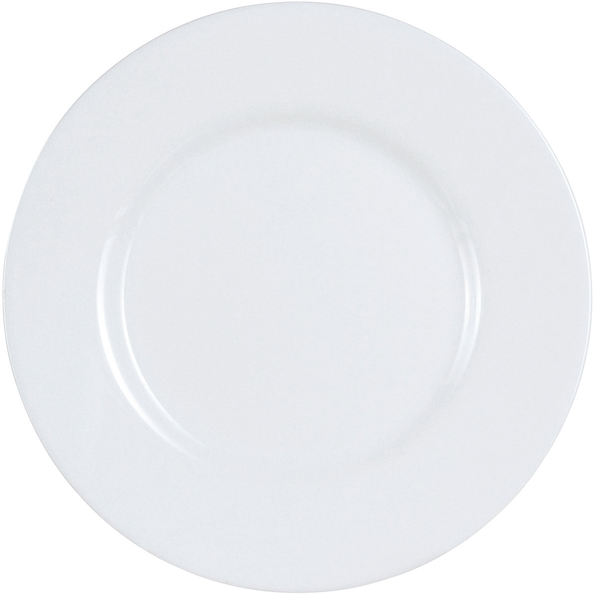 Conjunto 6 Pratos Sobremesa Luminarc Everyday Vidro Temperado Branco 19cm