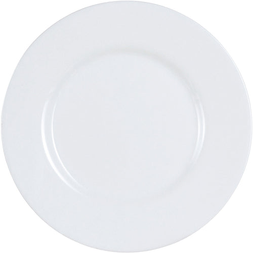 Conjunto 6 Pratos Sobremesa Luminarc Everyday Vidro Temperado Branco 19cm