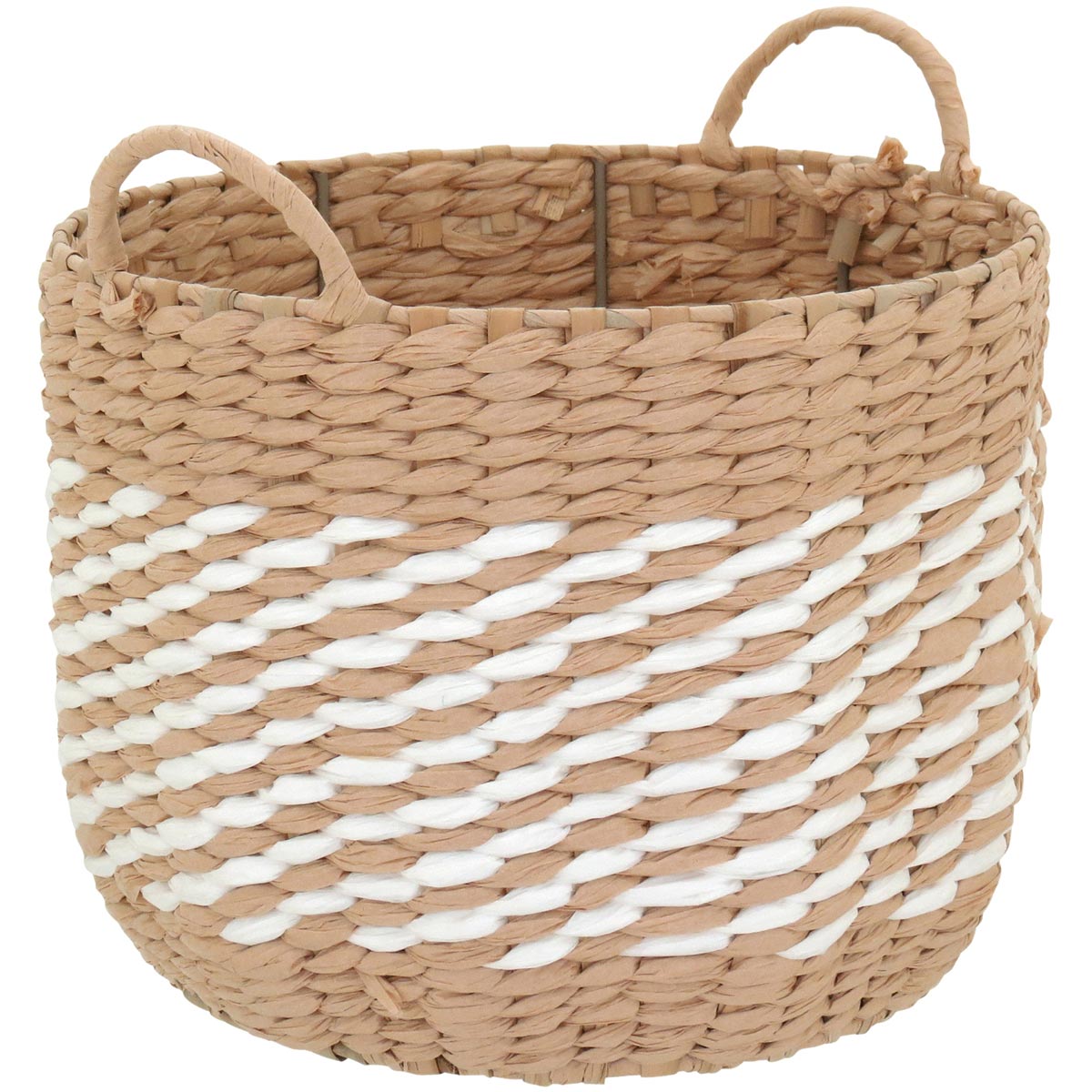 Conjunto de Cestas Organizadoras Canggu 3 Peças Fibra Natural Bege