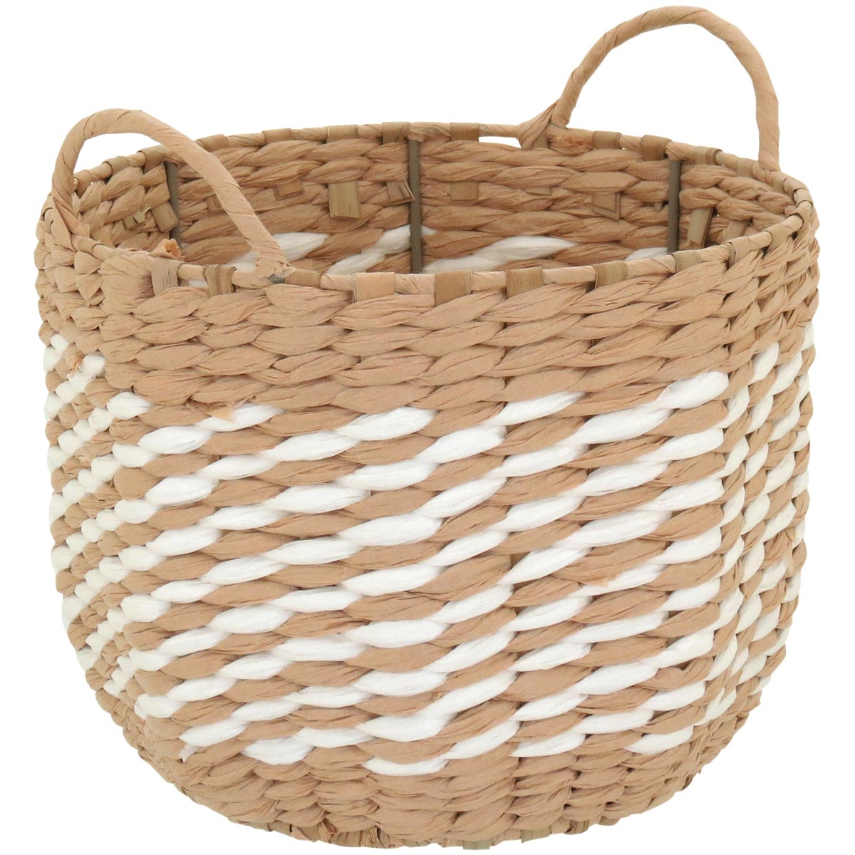 Conjunto de Cestas Organizadoras Canggu 3 Peças Fibra Natural Bege