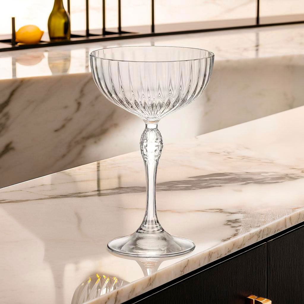 Conjunto 6 Taças de Coquetel Coupe Bormioli Rocco 220ml Vidro Transparente