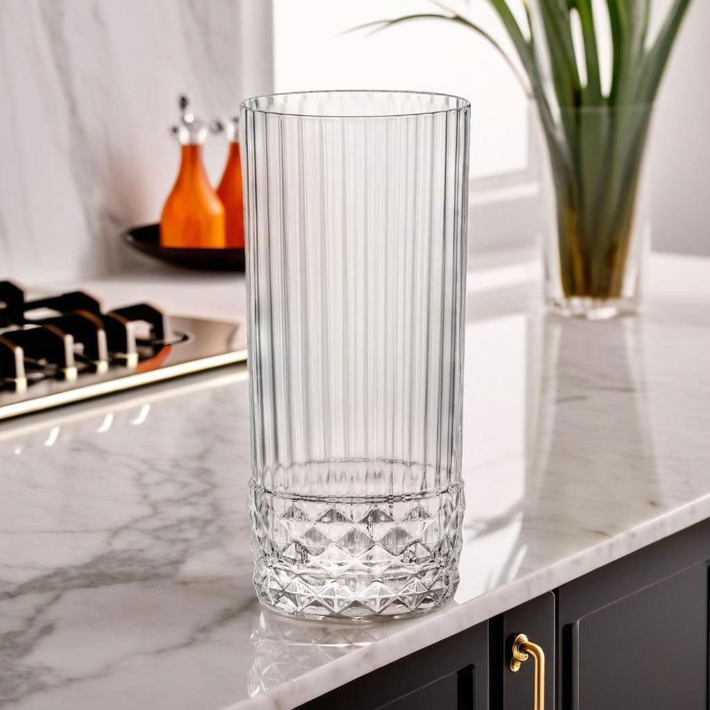 Conjunto 6 Copos Long Drink Bormioli Rocco 490ml Vidro Transparente