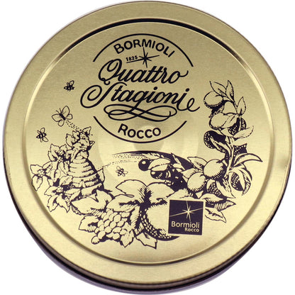 Tampa para Pote Bormioli Rocco Qstagioni Dourada Metal 11x11cm