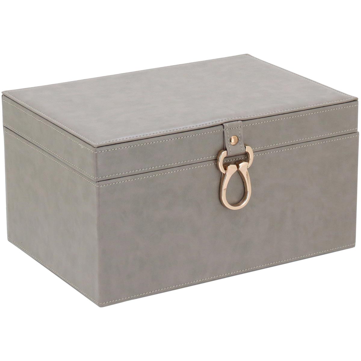 Caixa Organizadora Home&Co Vênus Sintético Bege 2 Peças