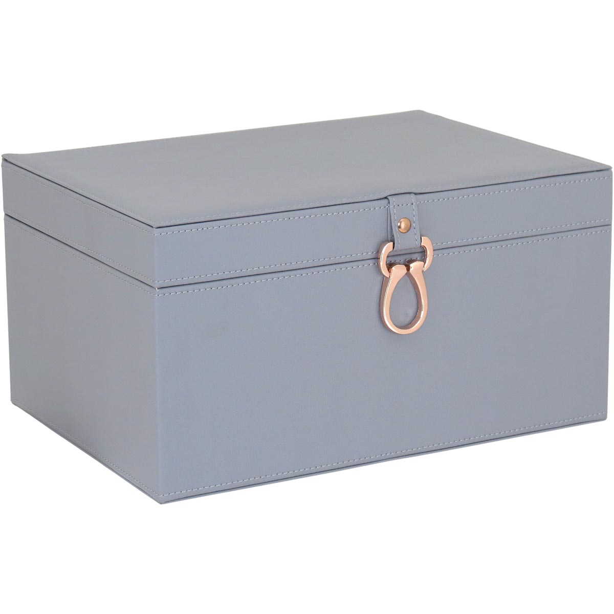 Caixa Organizadora Sintética Azul Home&Co Vênus 2 Peças