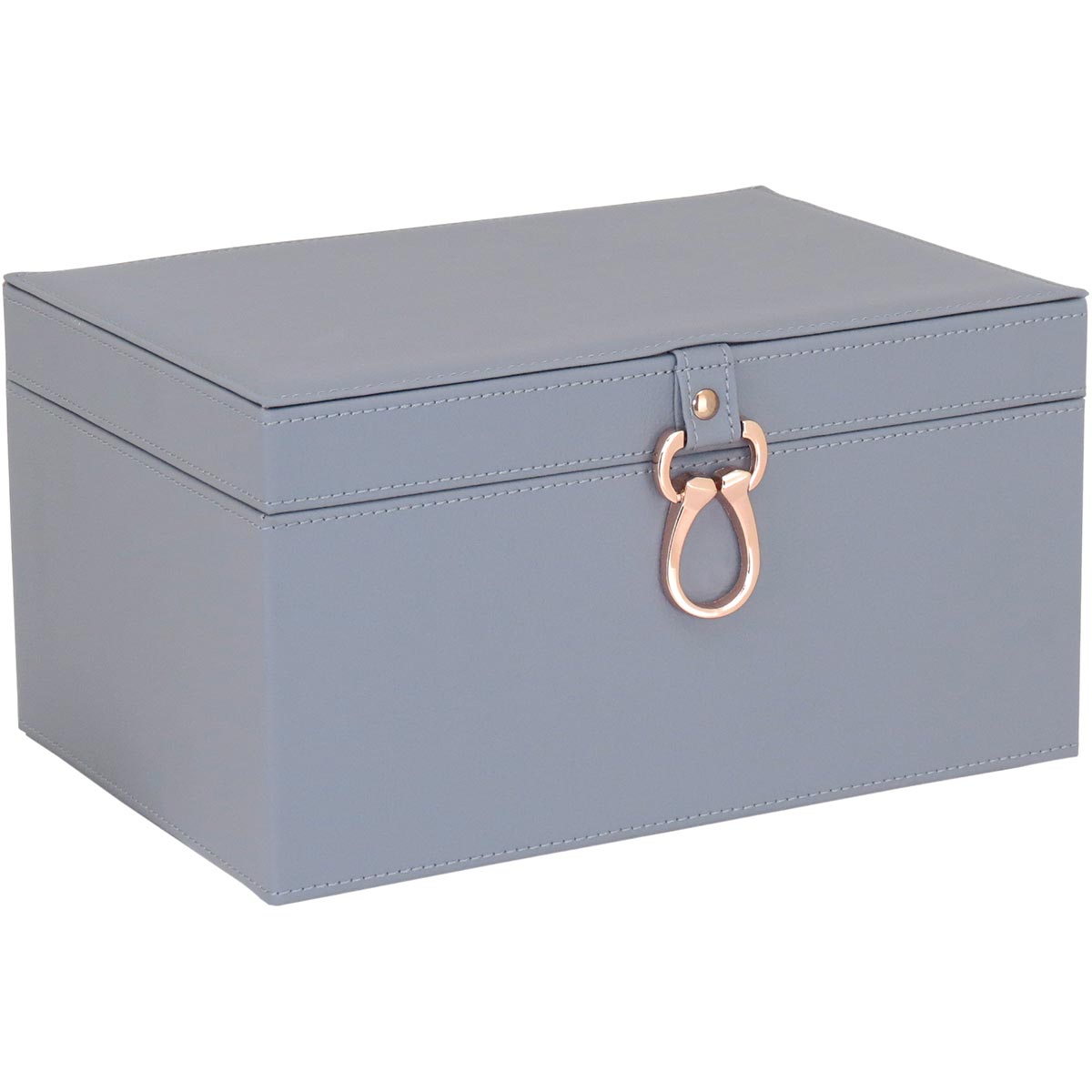 Caixa Organizadora Sintética Azul Home&Co Vênus 2 Peças