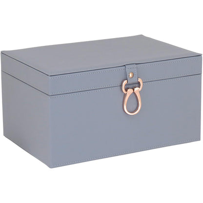 Caixa Organizadora Sintética Azul Home&Co Vênus 2 Peças