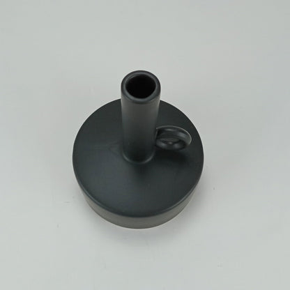 Vaso Shape Cerâmica 18x14x14cm Preto