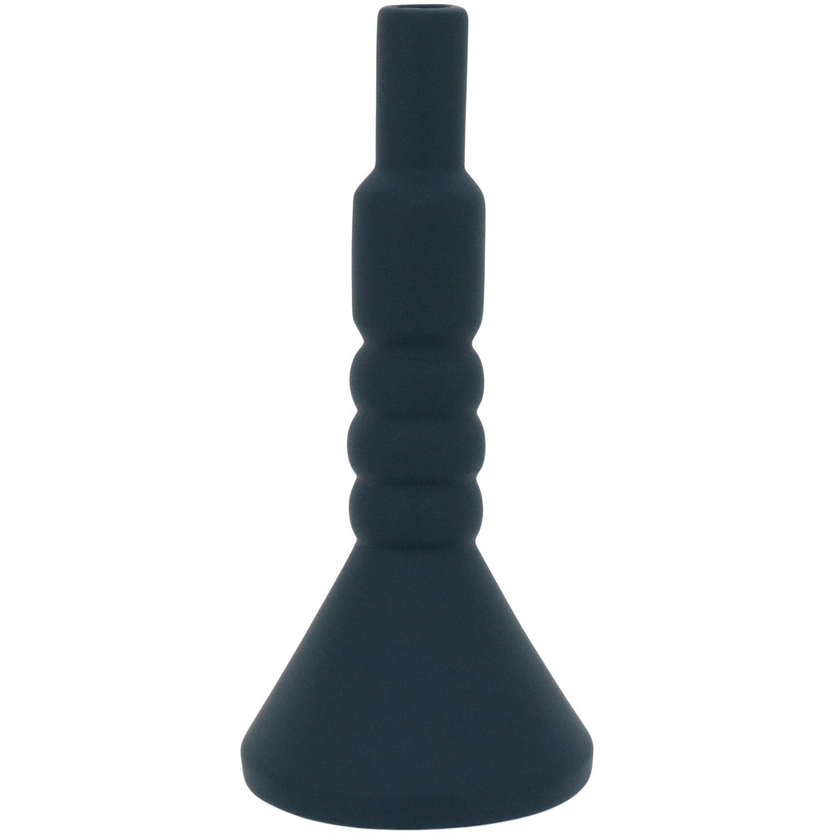 Garrafa Decorativa Cerâmica Azul Galact 24x11cm