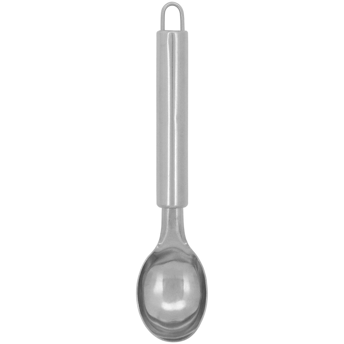 Colher de Sorvete Inox Tasty Prata 20cm - Design Ergonômico e Durável