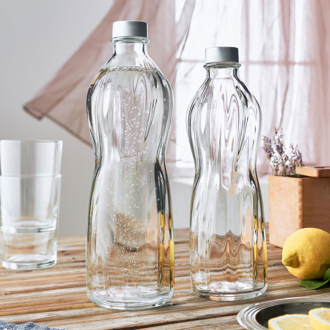 Garrafa de Vidro Bormioli Rocco Aqua 750ml Transparente 26x8cm