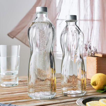 Garrafa de Vidro Bormioli Rocco Aqua 750ml Transparente 26x8cm