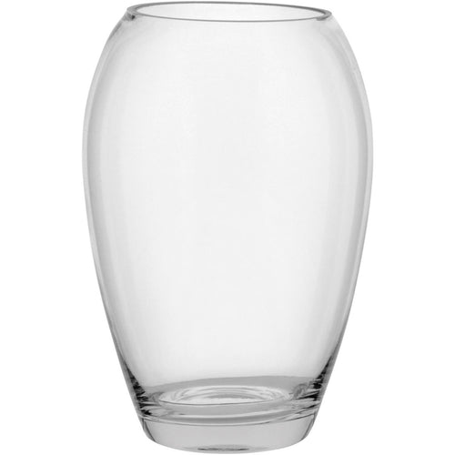 Vaso de Vidro Transparente Lita 21x14cm - Decoração Elegante