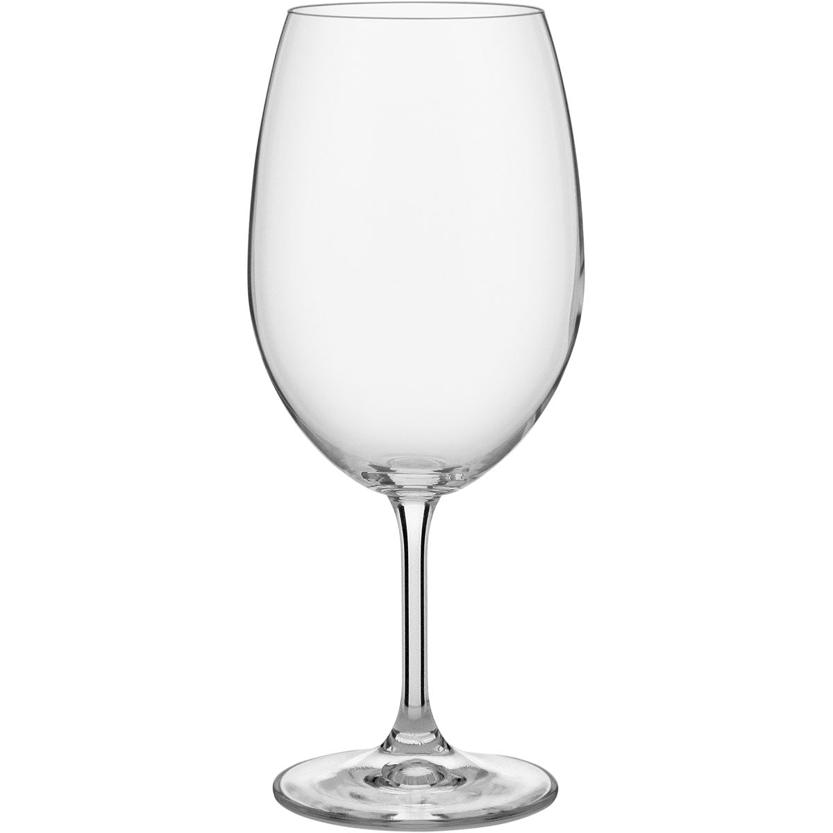 Conjunto 6 Taças de Água Bohemia Lara Cristal 540ml Transparente