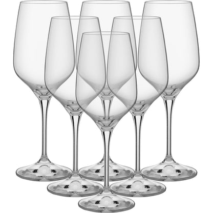 Conjunto 6 Taças de Vinho Bohemia Rebecca Cristal 460ml Transparente