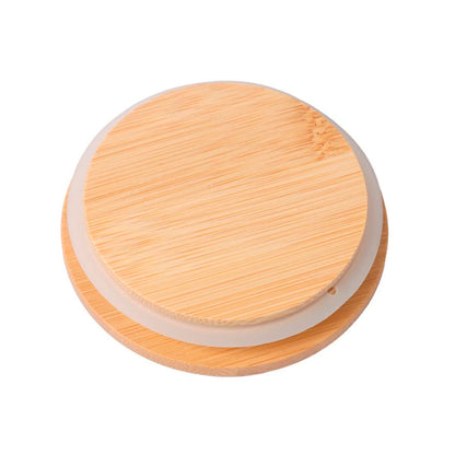 Conjunto 4 Potes Herméticos de Vidro com Tampa de Bambu Zen VD24476