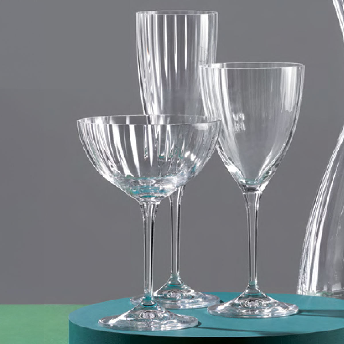 Conjunto 6 Taças de Vinho Bohemia Kate Cristal 400ml Transparente