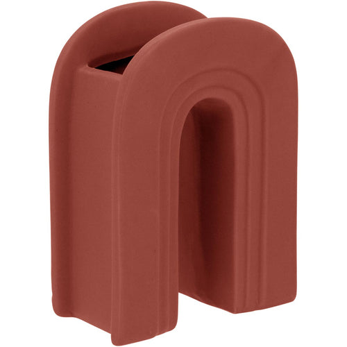 Vaso Decorativo Cerâmico Coral Opala 18x14x7cm para Arranjos Florais