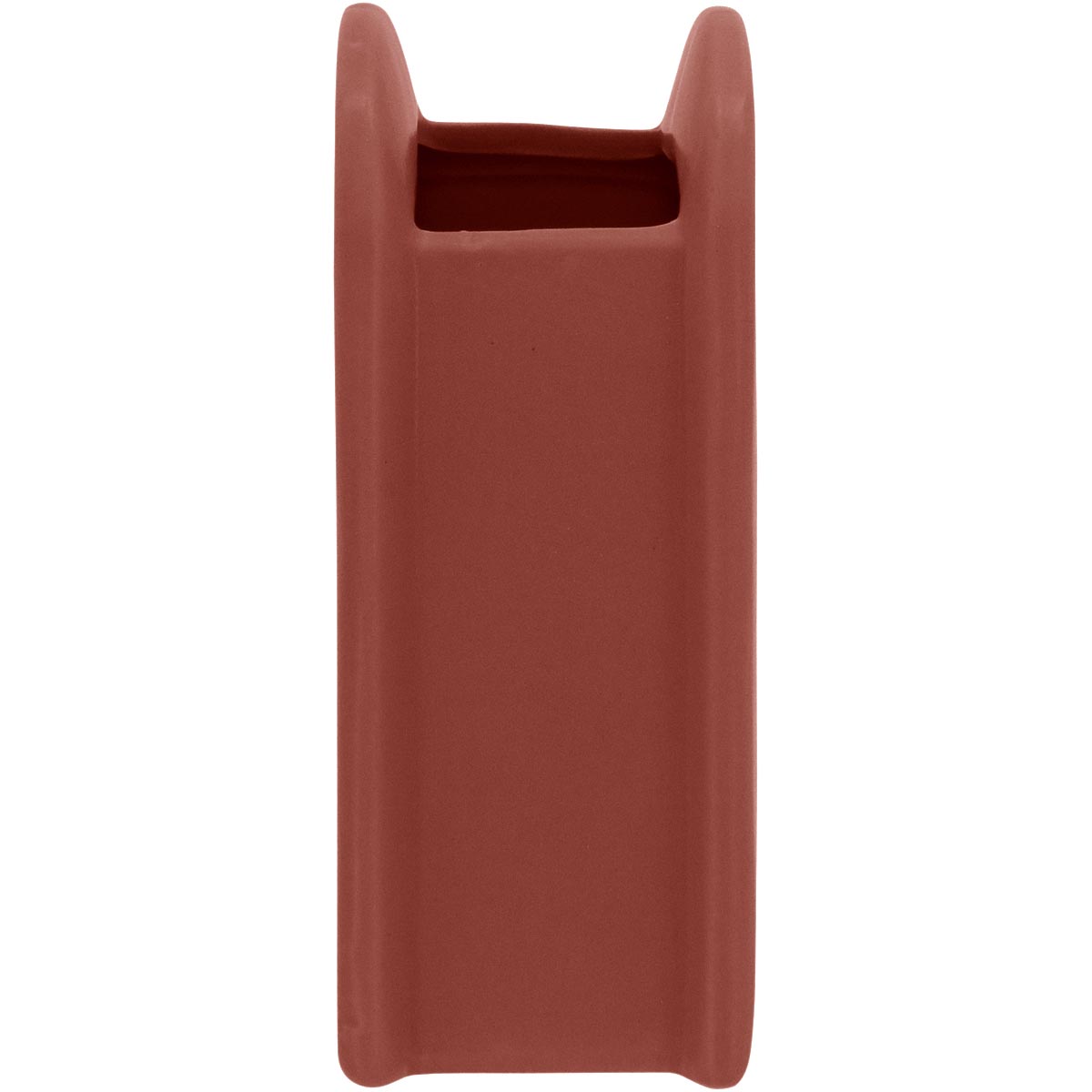 Vaso Decorativo Cerâmico Coral Opala 18x14x7cm para Arranjos Florais