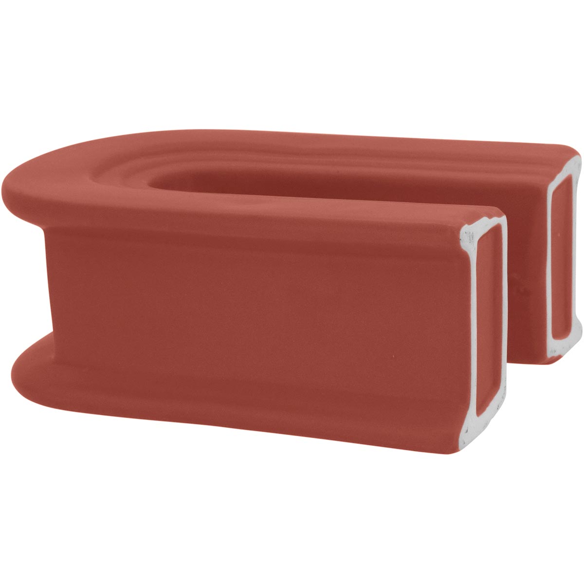 Vaso Decorativo Cerâmico Coral Opala 18x14x7cm para Arranjos Florais