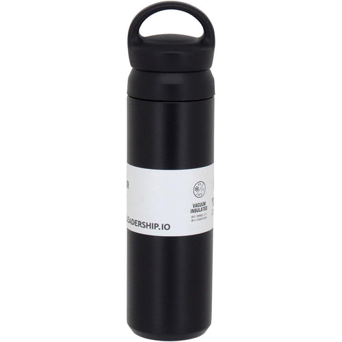 Garrafa Térmica Inox Kettlebell 480ml Preto 26x7x7cm Parede Dupla