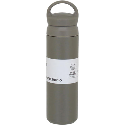 Garrafa Térmica Inox Verde Kettlebell 480ml Parede Dupla 26x7cm