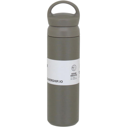 Garrafa Térmica Inox Verde Kettlebell 480ml Parede Dupla 26x7cm
