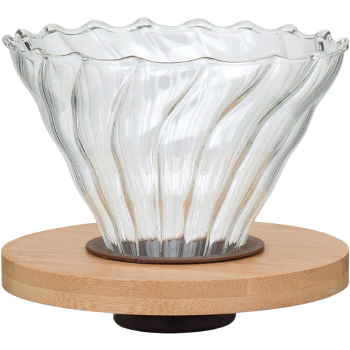 Suporte para Filtro de Café Kanne em Vidro Borossilicato Transparente 10x12cm