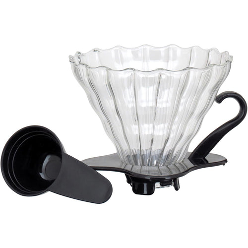 Suporte para Filtro de Café Kanne Vidro Borossilicato 10x12cm Transparente