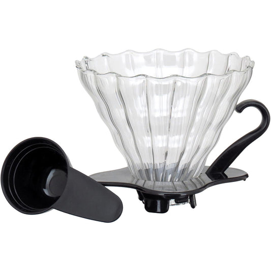 Suporte para Filtro de Café Kanne Vidro Borossilicato 10x12cm Transparente