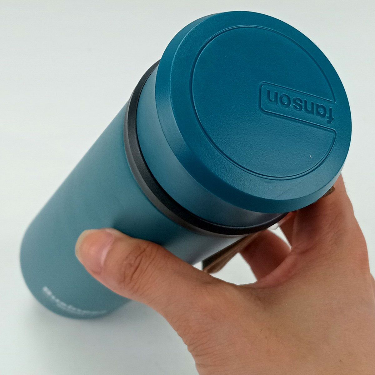 Garrafa Térmica Inox Azul 500ml Business Parede Dupla 21x6x6cm