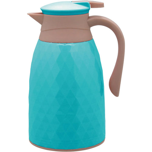 Garrafa Térmica Khenze Ampola Plástico Azul 1L 25x17x14cm