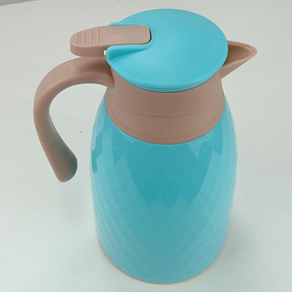 Garrafa Térmica Khenze Ampola Plástico Azul 1L 25x17x14cm