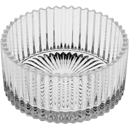 Potiche de Vidro Transparente 12x10cm Minie para Decoração