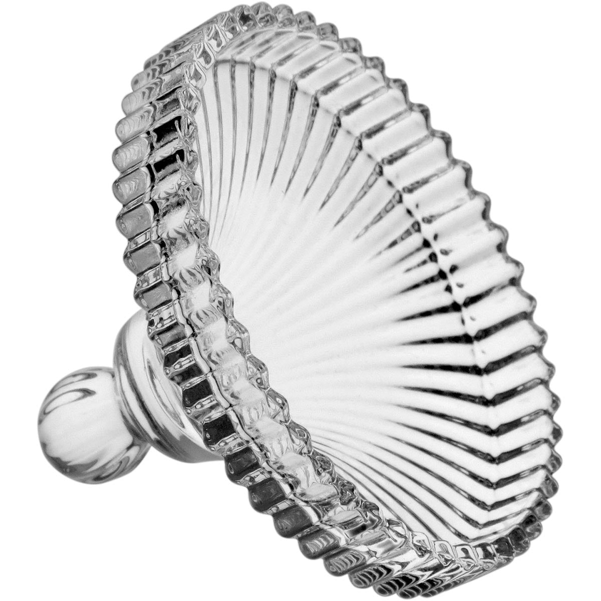 Potiche de Vidro Transparente 12x10cm Minie para Decoração