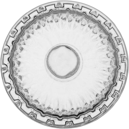 Potiche de Vidro Transparente Brice 11x11cm para Decoração e Armazenamento