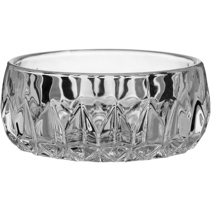 Potiche de Vidro Transparente Brice 11x11cm para Decoração e Armazenamento