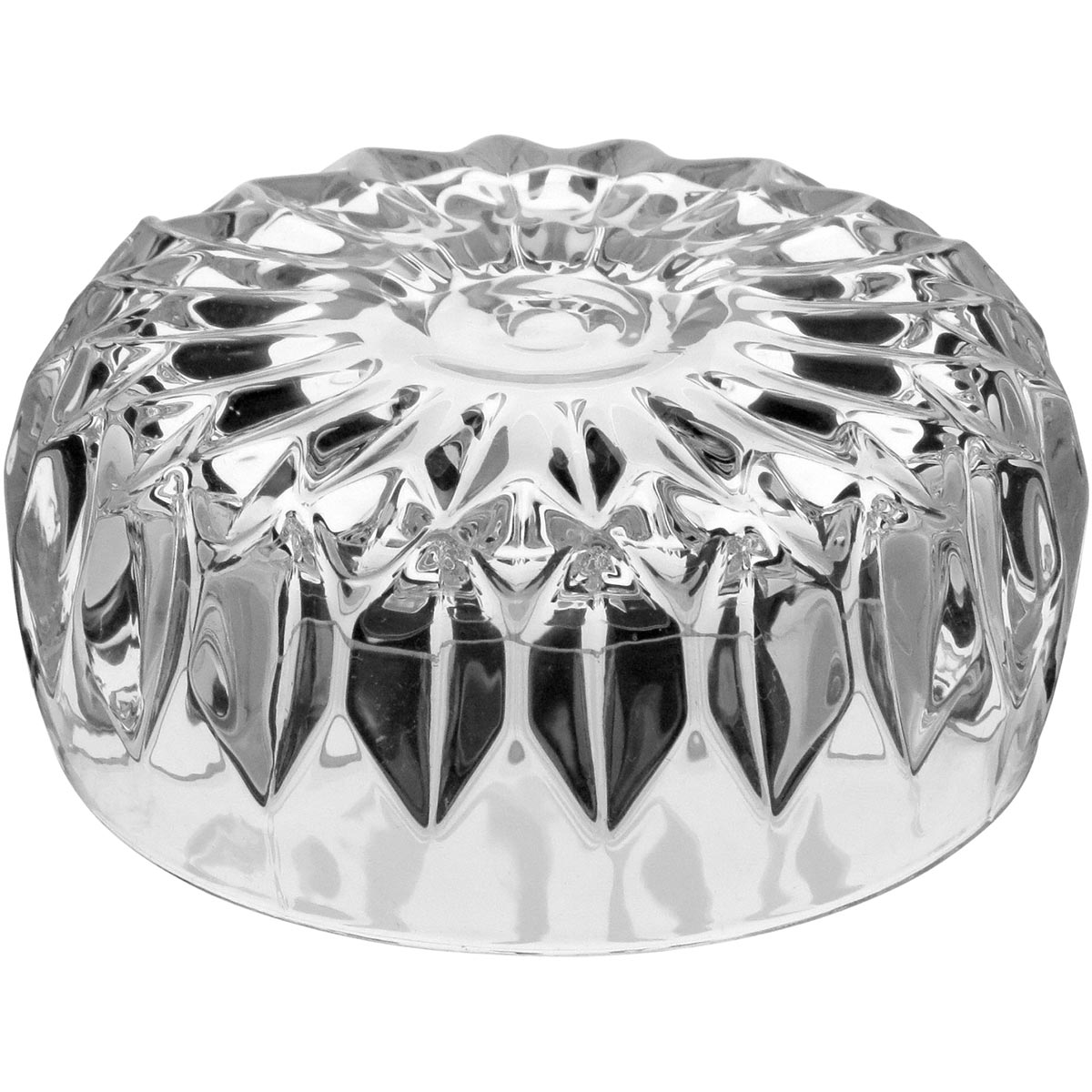 Potiche de Vidro Transparente Brice 11x11cm para Decoração e Armazenamento