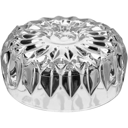 Potiche de Vidro Transparente Brice 11x11cm para Decoração e Armazenamento