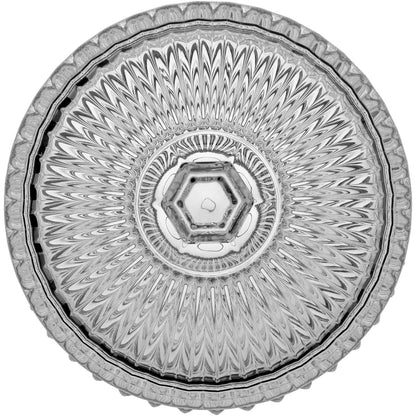 Potiche Violin em Vidro Transparente 20x17cm - Decoração Elegante